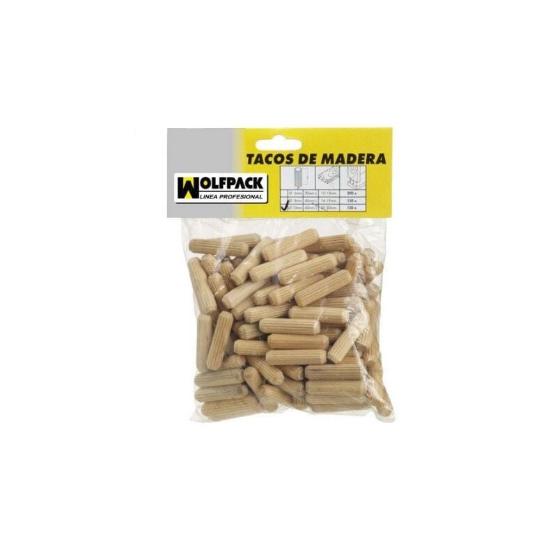 

Espigas madera 10x40 mm. (bolsa de 50 piezas)