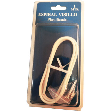 Espiral de Visillo Blister 1 m con Hembrillas