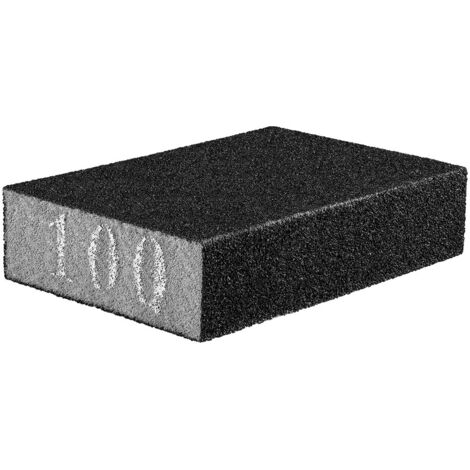 Esponja abrasiva de grafito K100 - lijado y alisado - 70x25x10 mm