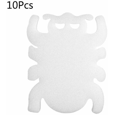 Esponja de espuma con forma de pato para piscina, filtro para bañera, Spa, herramienta de limpieza absorbente de aceite de lodos, 12 Uds.,Spider