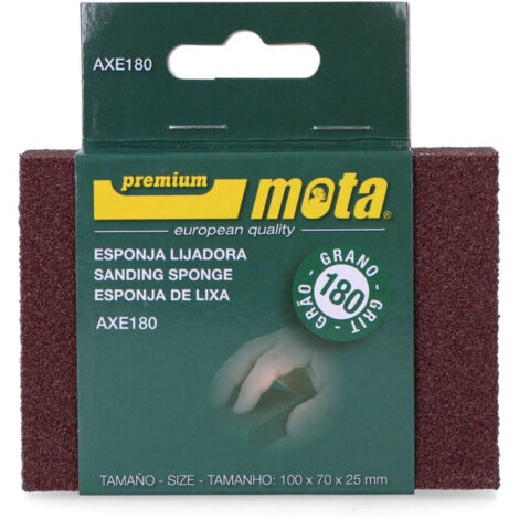 Esponja De Lijar Óxido De Aluminio 170x70x25mm Grano180 Mota