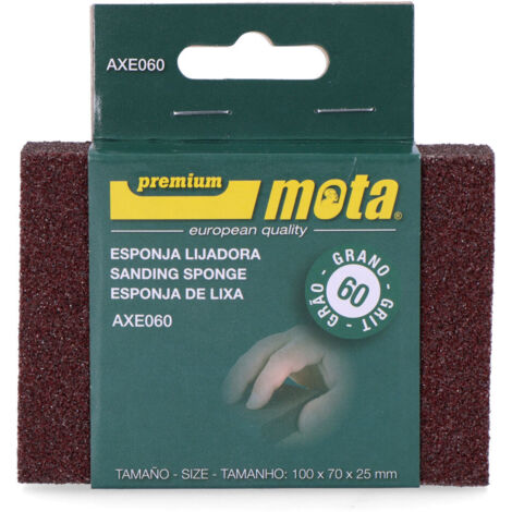 Esponja De Lijar Óxido De Aluminio 170x70x25mm Grano60 Mota
