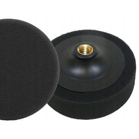 Esponja de pulido 150X50MM negra suave M14 S10692