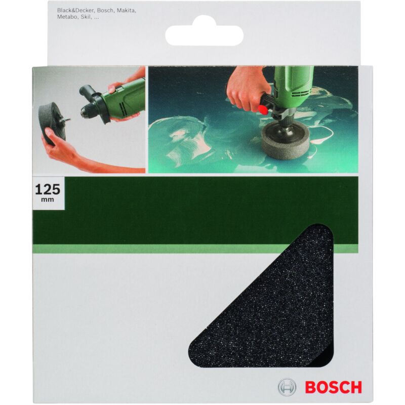

2609256291 Esponja de pulido para taladro, 125 mm Tensada - Bosch
