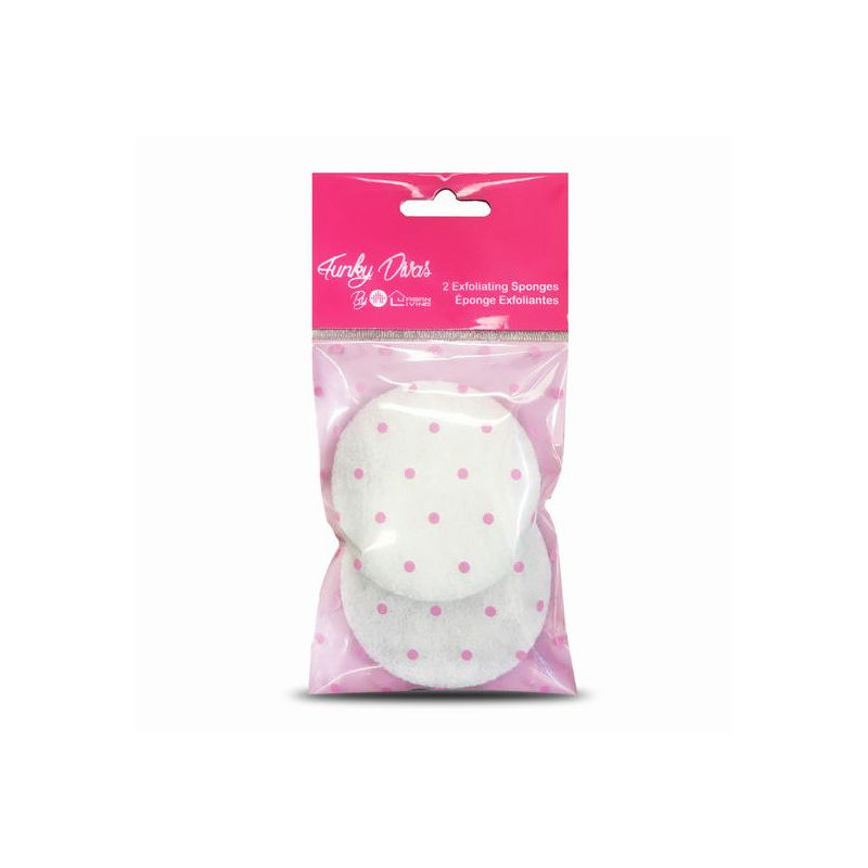 

Funky Divas - ESPONJA EXFOLIANTE X 2 DIAM 7 CM