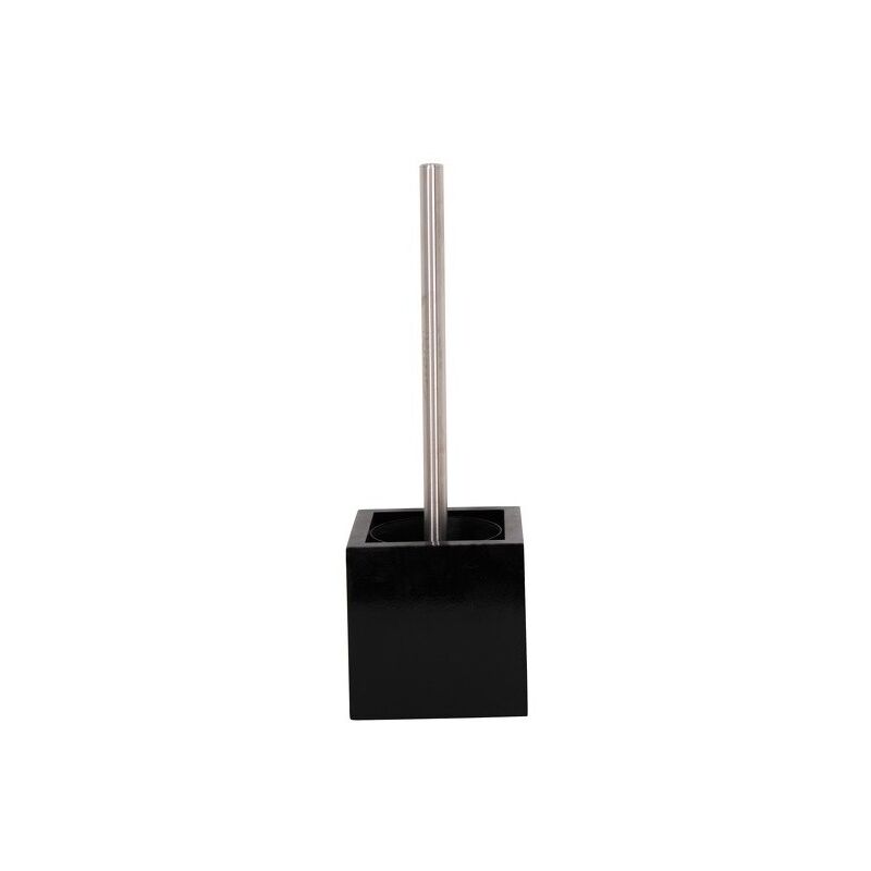 

MSV Escobilla de baño con soporte MDF & Acero Inoxidable Negro Brillante - Negro