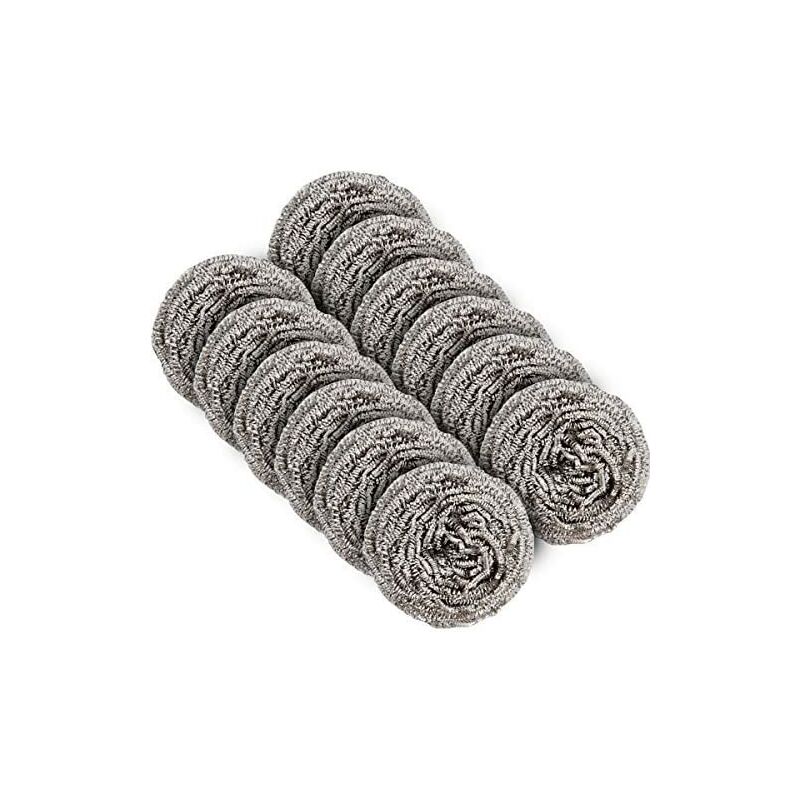 Perle Rarees - Esponjas para rascar de acero inoxidable, esponjas