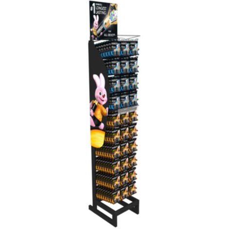 ESPOSITORE A PAVIMENTO DURACELL 30 GANCI- 1,0 pz