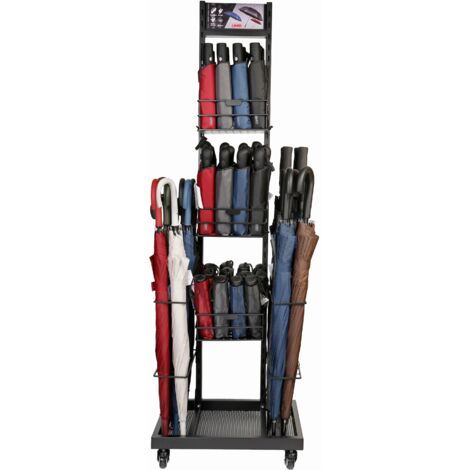 Espositore monofacciale per 60 ombrelli