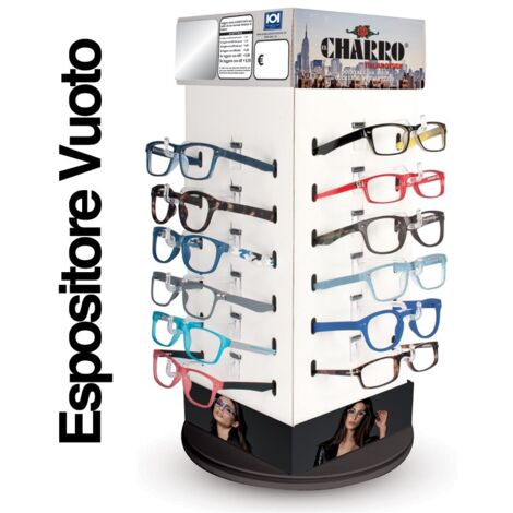 ESPOSITORE VUOTO BANCO EL CHARRO PZ.24 1186 INDUSTRIE OTTICHE ITALIANE PZ 1,0