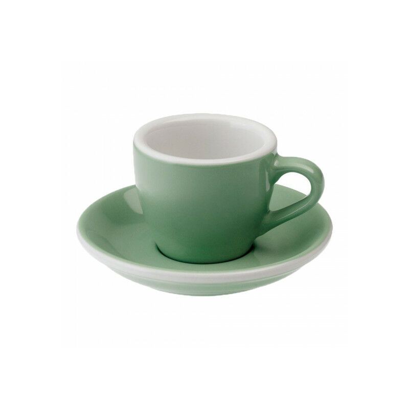 Espresso cup with a saucer Loveramics Egg Mint, 80 ml