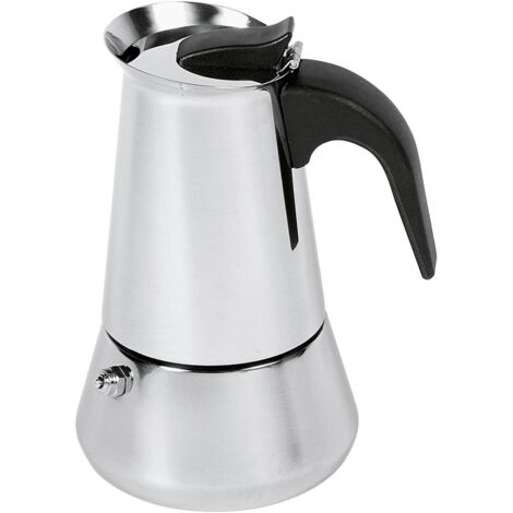 Espressokocher 4 Tassen Edelstahl