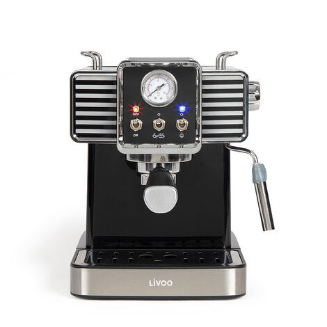 SILVERCREST Siebträgermaschine für Slim B2 1350 SSMS Espresso Espressomaschine