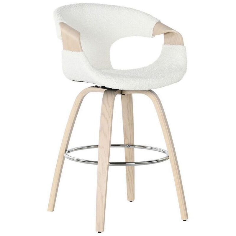 Oem Weiß Esprit Home Hocker Holz 55,5X52,5X92,5 Cm