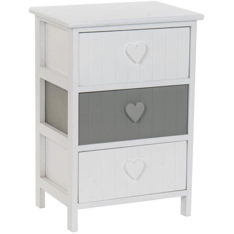 Oem Weiß Esprit Kommode Home Und Grau 40 X 29 X 58 Cm