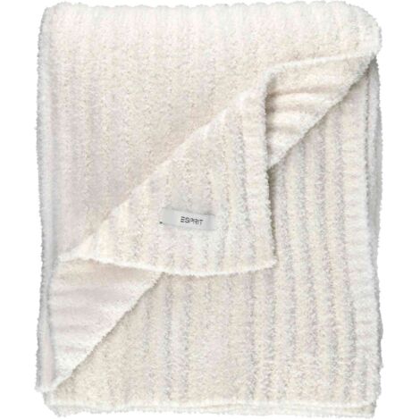 ESPRIT Wohndecke CUDDLE - 1 Stück 130x170 cm, Offwhite