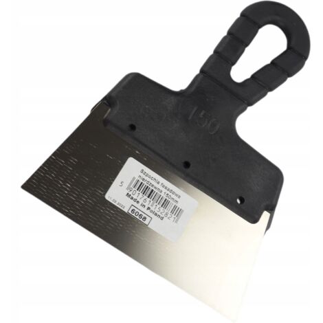 Esp谩tula de acero inoxidable para fachadas de 150 mm