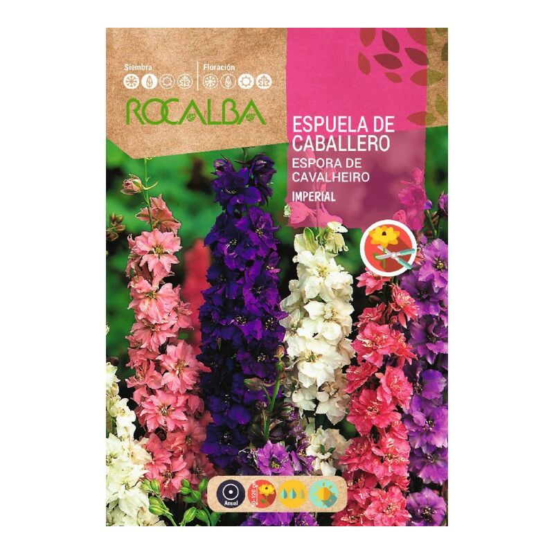 

Espuela De Caballero Pacific Perenne - Sobre De Semillas 0,5G
