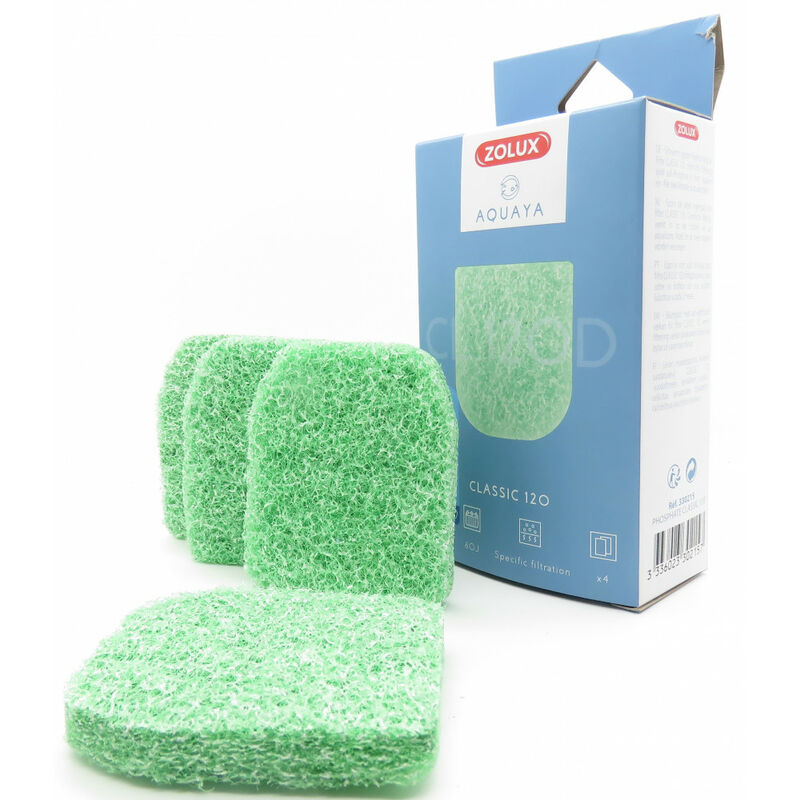 

Espuma anti algas CL 120 B. para la clásica bomba de acuario 120.