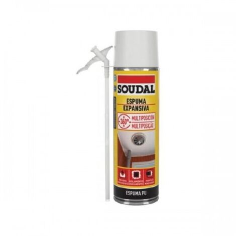 ESPUMA CANULA MULTIPOSICION 360Âº - SOUDAL
