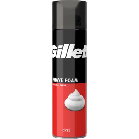 Espuma de afeitar Gillette Classic: Afeitado suave, protección para la piel, 200 ml