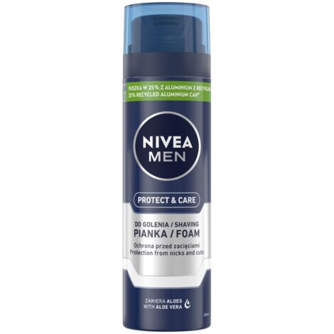 Espuma de afeitar NIVEA MEN Protect & Care - Protección e hidratación