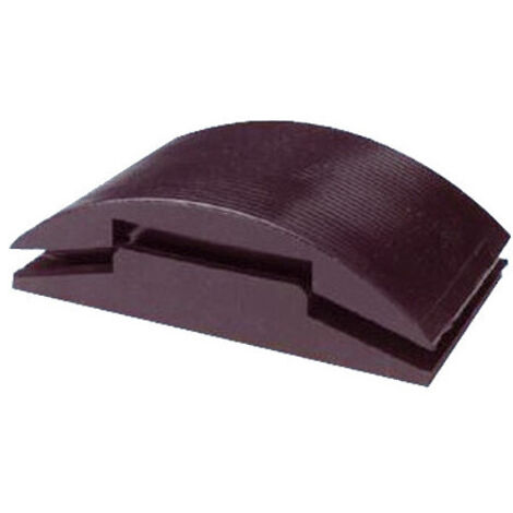 Espuma de goma Brixo 15x8 cm con anclaje para papel de lija – Brixo