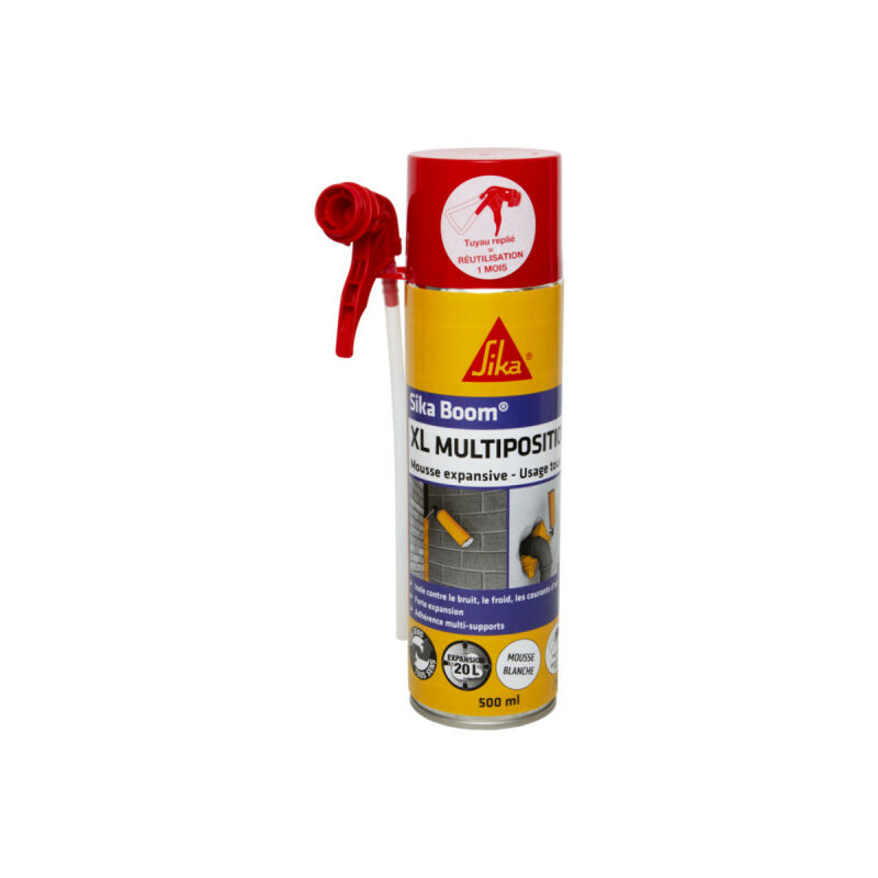 

Espuma multiposición Boom XL - Blanco - 500 ml - Blanc - Sika