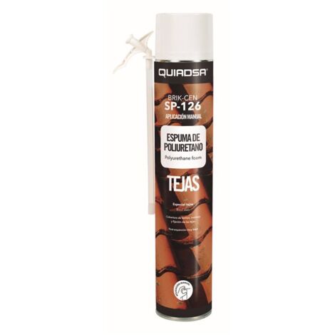 Espuma de poliuretano Quiadsa sp-126 750 ml adhesión excelente