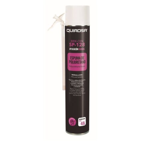 Espuma de poliuretano quiadsa sp-128 750 ml resistente UV