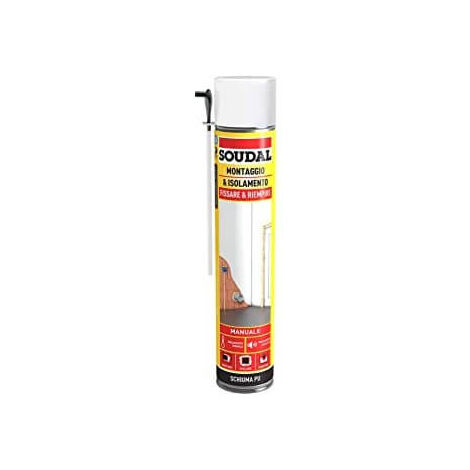 Espuma de poliuretano universal de 750 ml.
