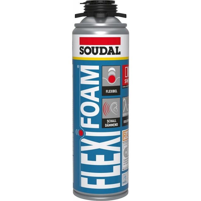 

Espuma FLEXI 500ml SOUDAL (por 12)