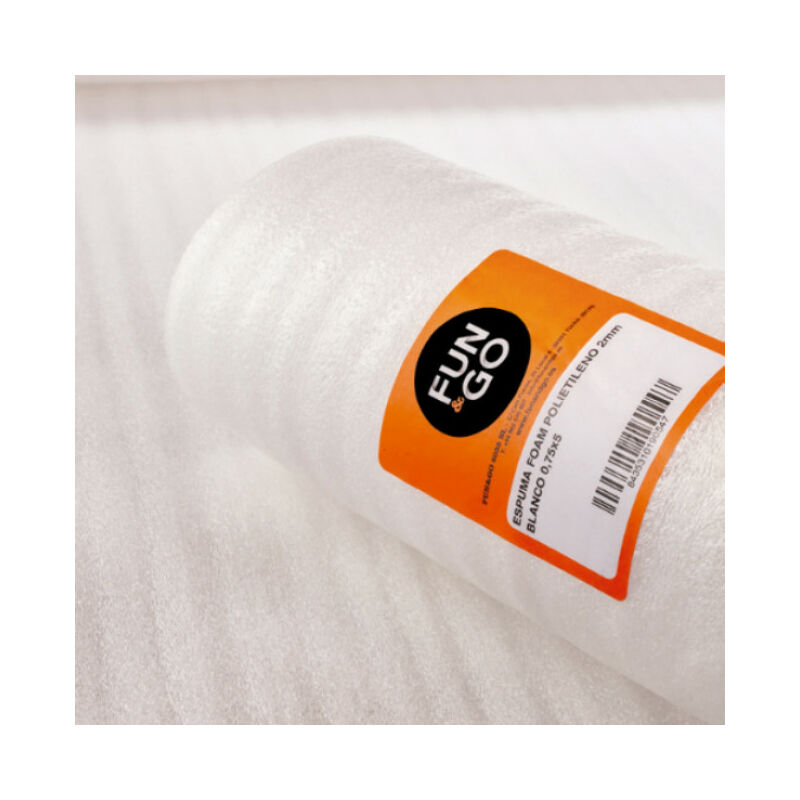 

Espuma Foam 2mm Blanco + Polietileno 1.2x25 M - Fun&go