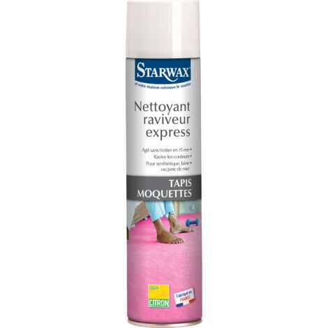 Espuma limpiadora de moquetas en aerosol 600ml Starmoquet