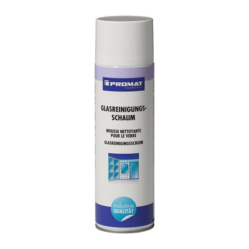 

Espuma limpiadora de vidrios en aerosol de 500 ml PROMAT chemical (Por 6)