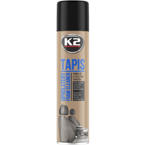Espuma limpiadora en spray para tapicería de coche K2 TAPIS 600 ml