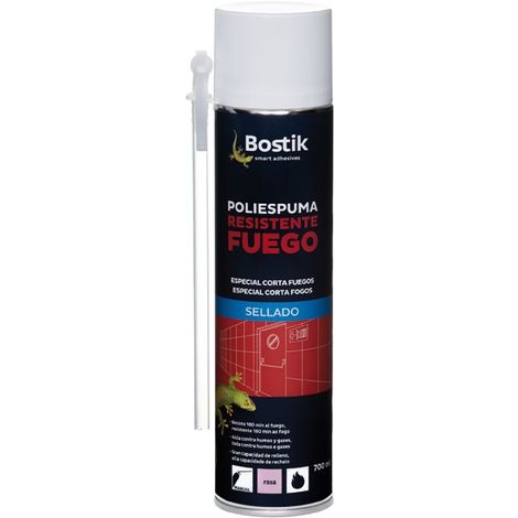Espuma Poliuretano Manual Bostik Resistente al fuego 700Ml
