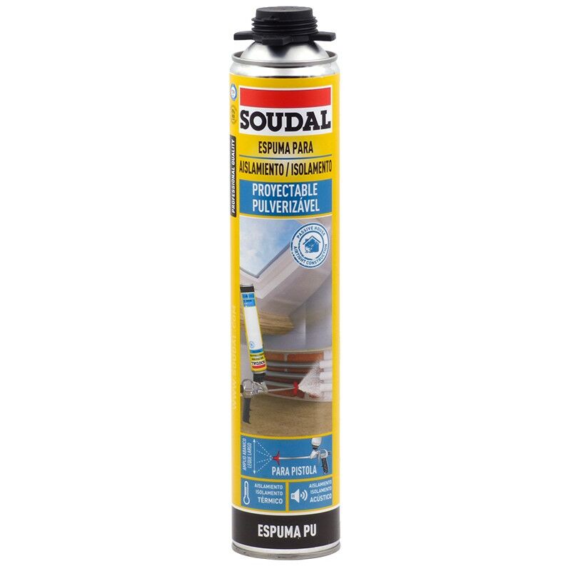 

Espuma para aislamiento proyectable 700 ML SOUDAL