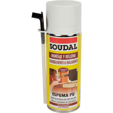 Espuma poliuretano manual Soudal 300ML 121651