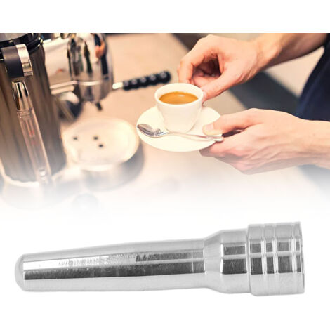 Espumador de leche de acero inoxidable para cafeteras Delonghi Dedica EC680/685 y ECP3420 + 4 juntas de silicona