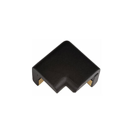 Esquina protectora Knuffi® tipo H 2D UE 4 unid negra