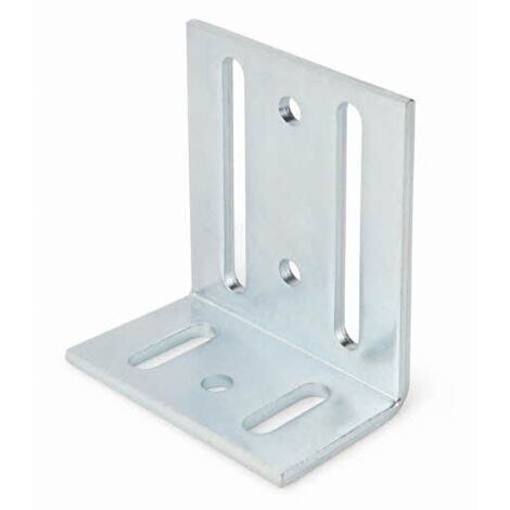 Esquinas para conectores de madera - Zincadas ajustables 35 x 75 x 65 - Caja de 10