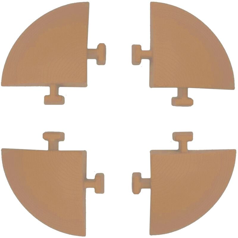 

Set de 4 bordes Esquineros Terracota EASY