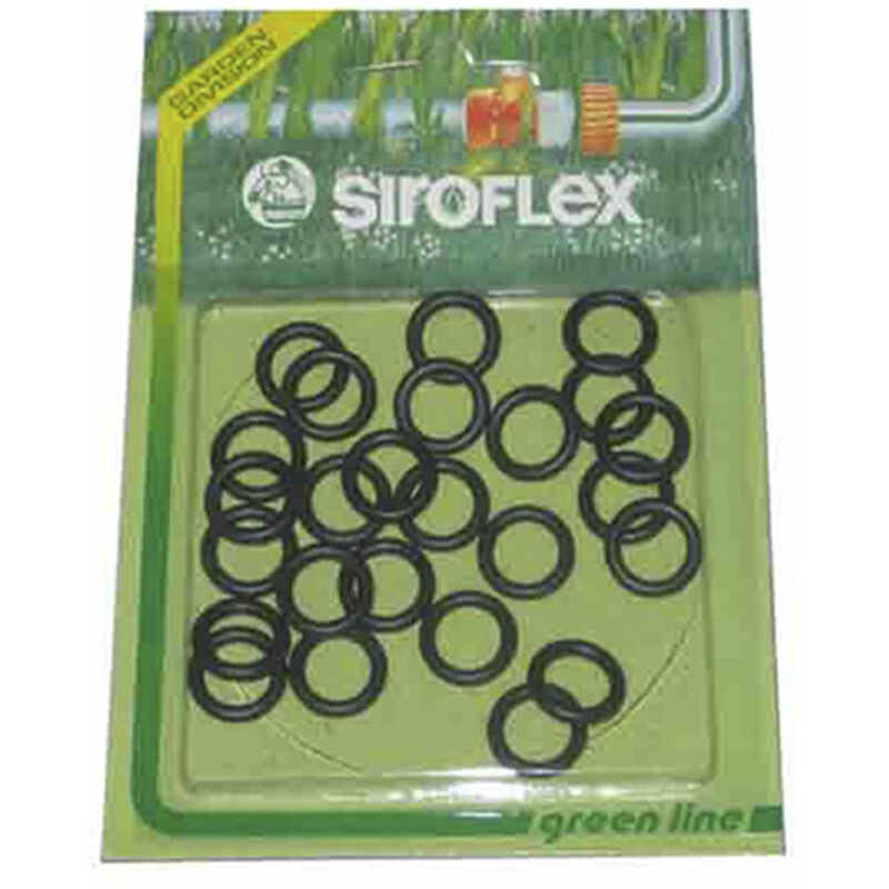 

SIROFLEX Blister 25 juntas toricas de goma (recambio conexion rapida de riego)