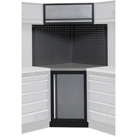 Esquinero  inox. para Conjuntos ALYCO