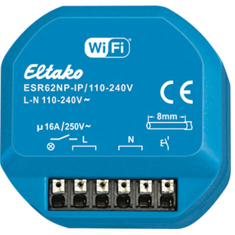 ESR62NP-IP/110-240V Eltako Funk Funk-Stromstoß-Schaltrelais    Unterputz