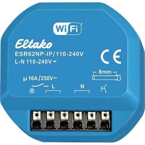 ESR62NP-IP/110-240V Eltako sans fil Télérupteur-relais de couplage sans fil encastré X241012
