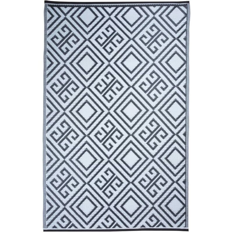 

Esschert Design Alfombra de exterior con gráfico 120x186 cm OC12