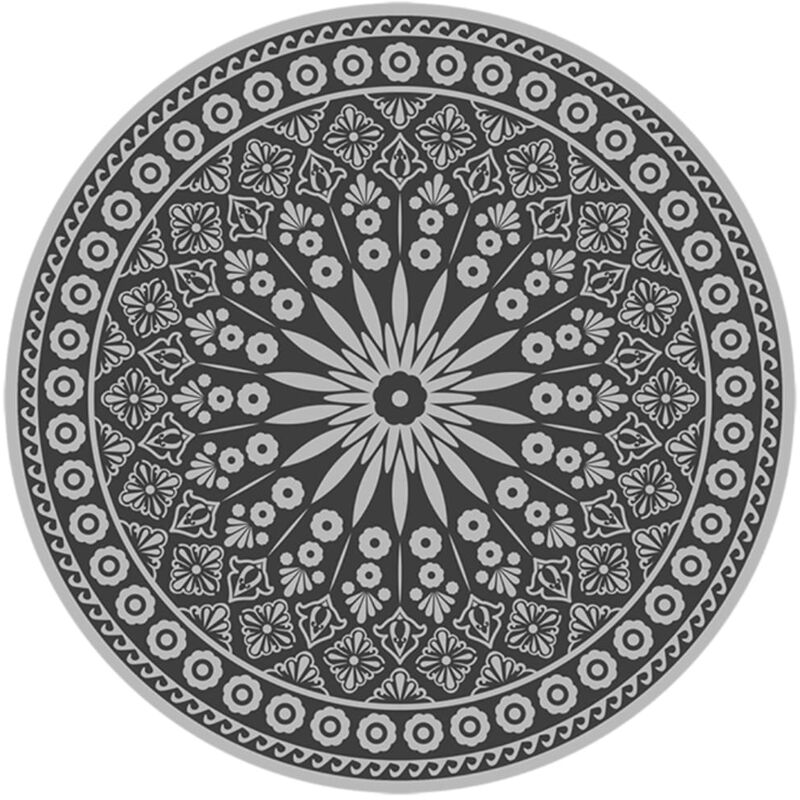 

Esschert Design Alfombra de exterior diámetro 170 cm - Gris
