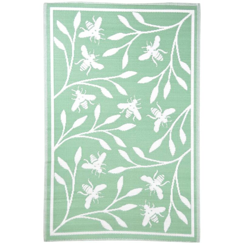 

Esschert Design Alfombra de exterior estampado de abejas 182x122 cm